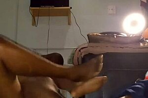 Another Ebony Amateur Black Mama Gets Loaded Deep For That Creampie Breeding Lottery Win!