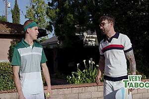 Step-family joins outdoor orgy under skirts at rally?