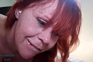 redhead neighbor craves your extreme rough face fucking doesn't she?