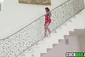 Cuckold Hubby Films Wife's Throat Stuffed by Massive BBC Deep