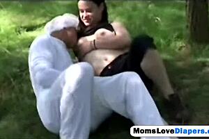 milf erica venus wanna breastfeed you in diapers then strap on anal fuck?