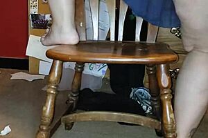 can you handle her wild ride on that massive 14-inch beast?