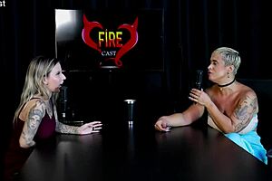 Just Joana's hottest fire cast moments with baby fire, sheer red tease.