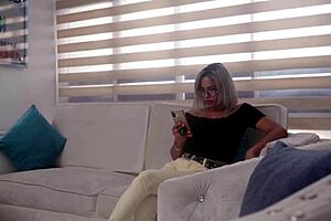 mi esposa licks fingering her best amiga's huge tits closeup