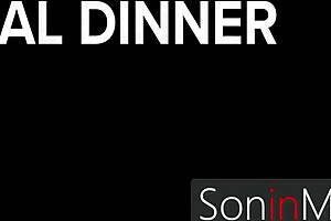 step aunt drops by and bangs the family hard!