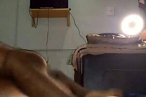 Another Ebony Amateur Black Mama Gets Loaded Deep For That Creampie Breeding Lottery Win!