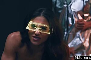 stepson rams big tits stepmom's ass back to squirting reality