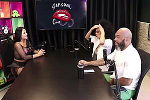 Tifany Rocha's hottest sensual cast moments with black lovers outdoors.