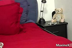 Maxine X, you insatiable blonde... wanna squirt from my tongue on that big clit?