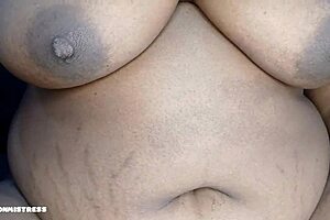 this ebony bbw with hairy pussy masturbates to a fat orgasm