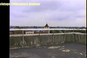 elizabeth hogben guides through kingston-upon-thames flashing her housewife charms