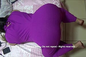 watch me cuckold as you pound my fat arab wife's big pussy live