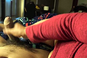 My horny mother-in-law milks every drop from me like a total slut behind her husband's back