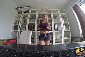 masturbatin in office for cam huge tits milf secretary show 😩💻