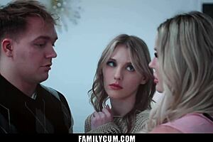 Home Schooled Stepsibs Learn Naughty Lessons From Stepmom Familycum