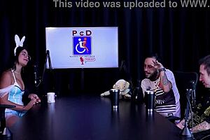 TIFFANY ROCHA'S BEST MOMENTS IN SHEER RED LINGERIE PART 1