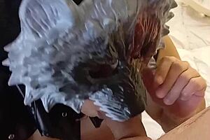 Stepson's Cock Slips into Stepmom's Mouth by Mistake