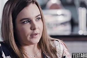 Curvy milf natasha nice shares her huge boobs in wild threesome with hubby and friend