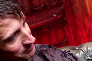 huge titted maid with pierced clit cheats on boss with cum play