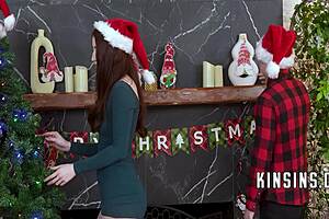 step aunt's wild christmas orgy training us all 😈🍆🎄