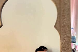 Amateur Plumpy Wife Begs To Record Our Passionate Homemade Mirror Fucking Session