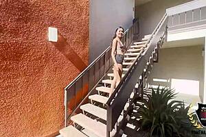 Reina heart loves rome major's bbc creampie in her tight petite pussy!