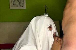 stepmom and stepson play forbidden banana games with big tits