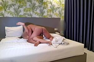 Pinay teen roommate begs cum inside passionate bedroom licking moaning