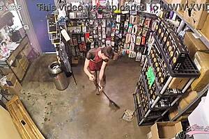 Whoa, Mistress Alina Angel strap-on pounds her employee's tight ass hard! 🔥🍑😈 Dirty talk everywhere!