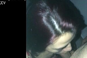 Amateur nora milf fucks dirty pussy hard in red lingerie riding cock to creampie inside with andy z