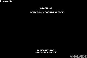 sexy susi stretched by monster bbc in stockings casting