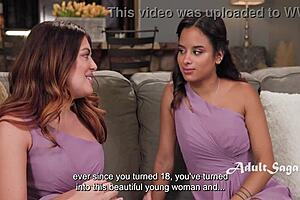 wanna be my naughty bride step mommy? let's scissor our wet pussies