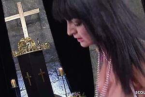 oh man those big bouncin step twins kia lee n kat lee they seduce older guy fer anal ffm threesome fuck!