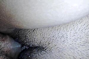 Horny Stepsister Shares Wet Pussy Bed With Stepbrother Closeup!