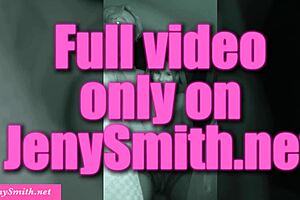 horny jeny smith over 40 teases natural tits downblouse in taxi