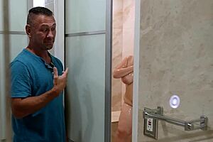 husband pounds wife's big tits stepsis deep 😏💦