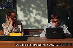 Nerd picks up chubby big tits mature blonde for first time shaved pussy pounding