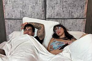 stepsis turns movie night into hot taboo fuck