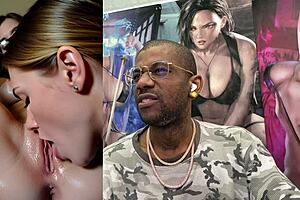 Big breast bald pussy Asian milf humps bed sucks cock publicly.