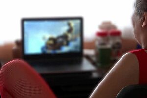 stepmom sneaks peeks at porn masturbates hot multiple times