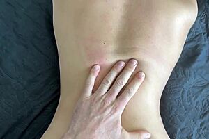 gym teen's big ass tempts masseur into deep pounding session