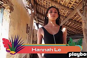 outdoor posing turns into clothes-ripped striptease revealing milf model's perfect ass and pussy