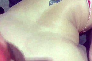 stepson rams my huge tits and wet pussy in the kitchen oh god!