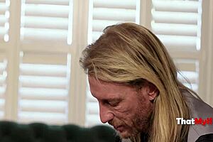 Demon-Possessed Milf Rides Exorcist With Pierced Nipples