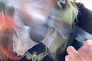 Alt Milf Smokes Big Tits Outback Fetish Tease