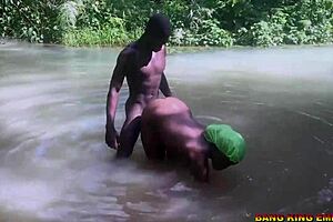 bang king films close up outdoor banging with village maids riding bbc