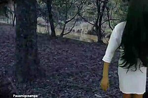 Halloween Samara Takes Two Black Cocks in Pussy and Ass Orgy