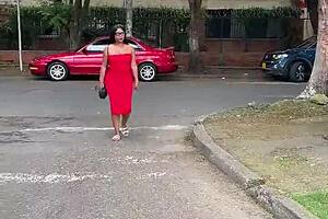 young latina milf gets anal creampie in her big mexican ass