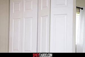 voyeur stepmom swaps with son's girlfriend for fat taboo fuck