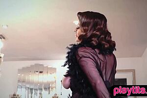 big boobs mature bbw milf rips clothes strips curvy ass at diner